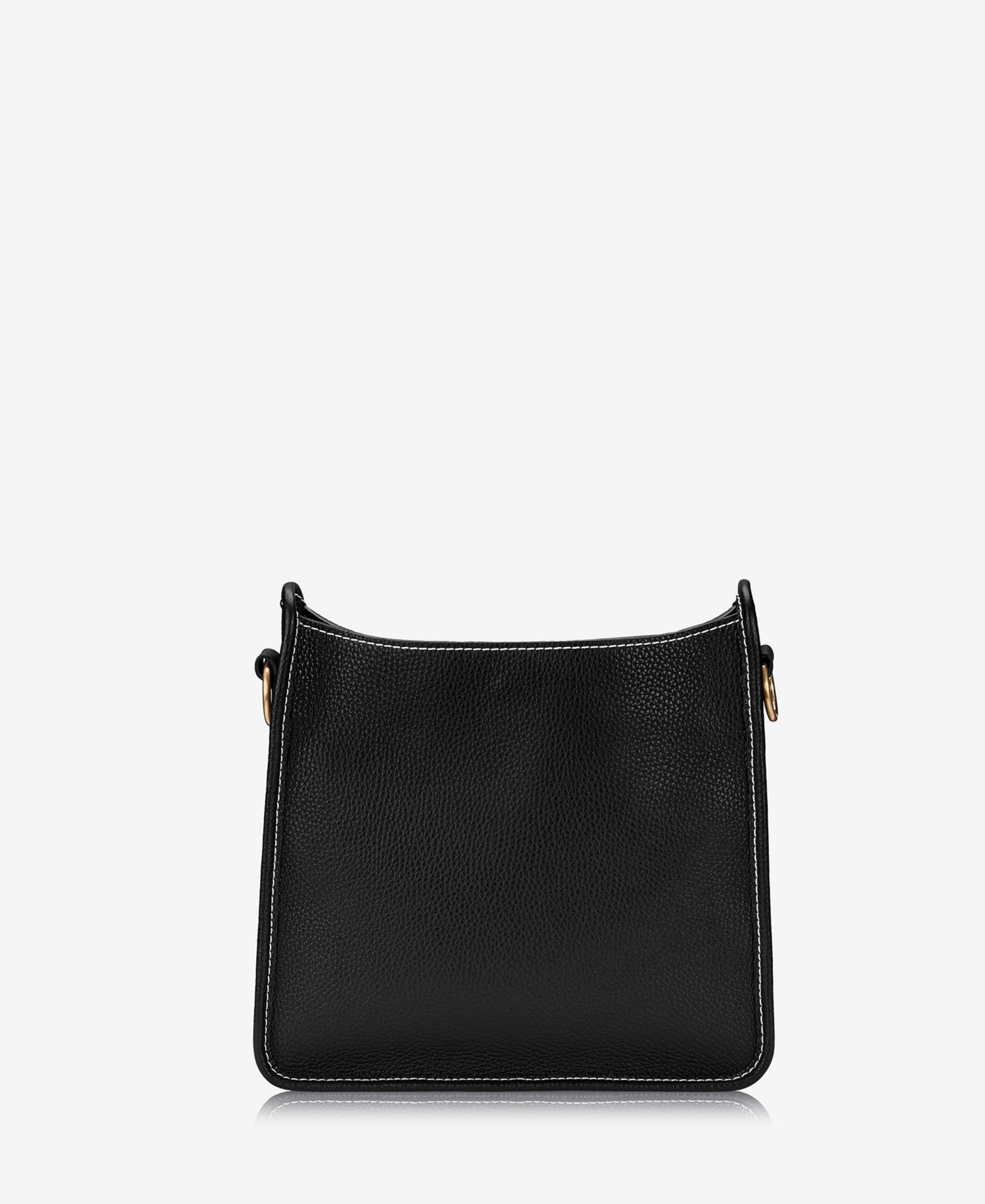 Elle Pebble Leather Crossbody Bag