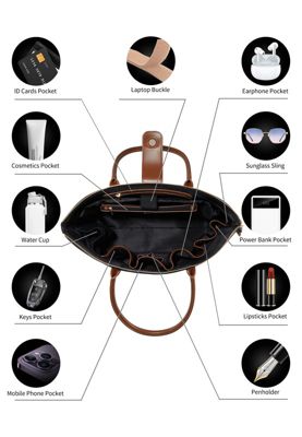 Women's Tote Nylon Top Zip Large Lifestyle Bag Eve Victoria Hyde