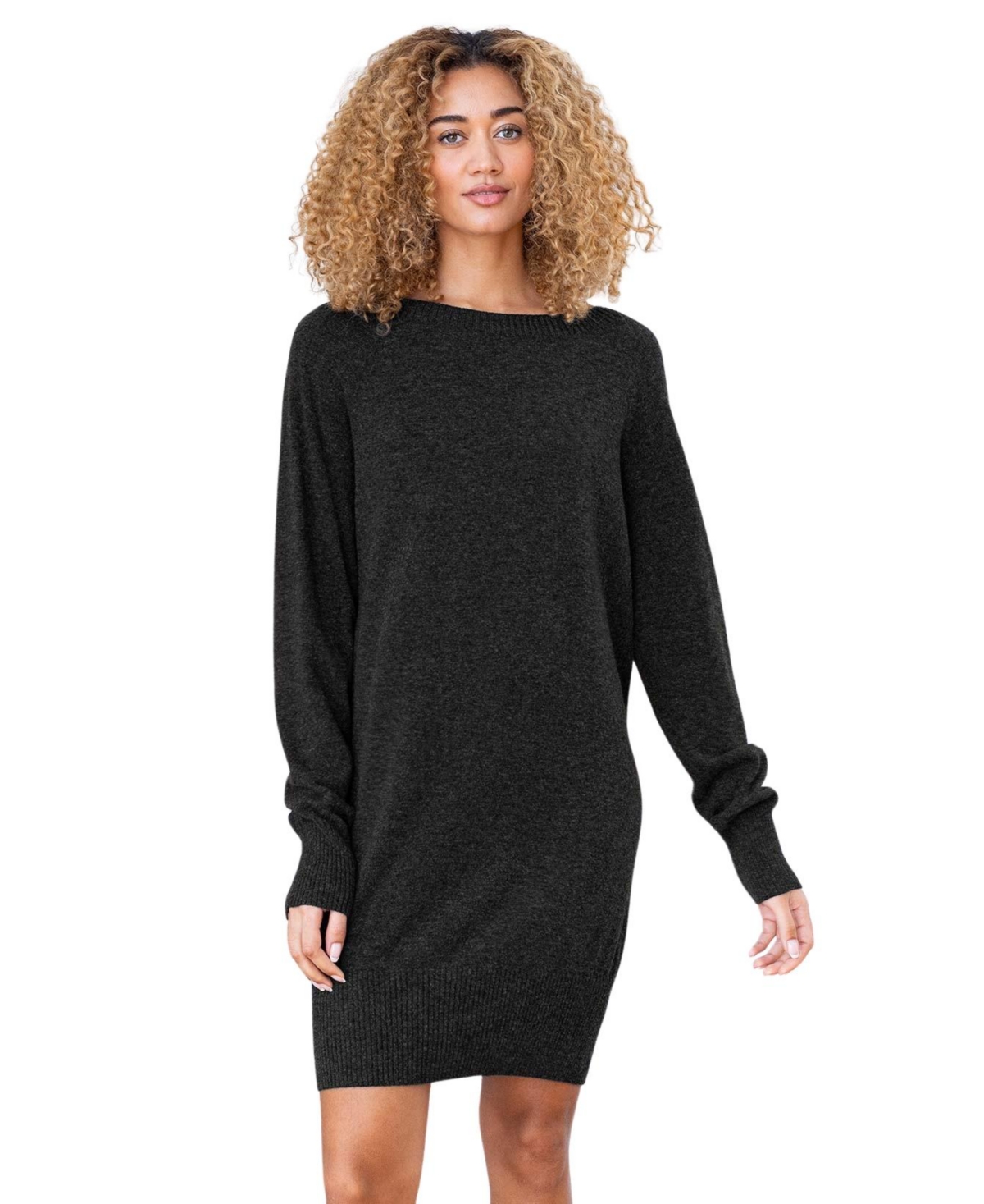 Women's Supersoft Slouch Dress - Charcoal