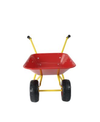 Red Metal Garden Trolley