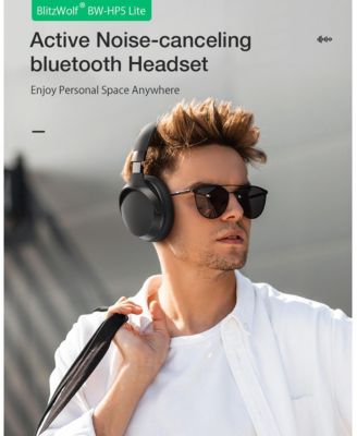 BW-HP5 True Wireless Noise-Cancelling Bluetooth Headphones