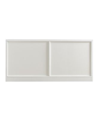 White 61" TV Cabinet with Storage - Living Room/Bedroom