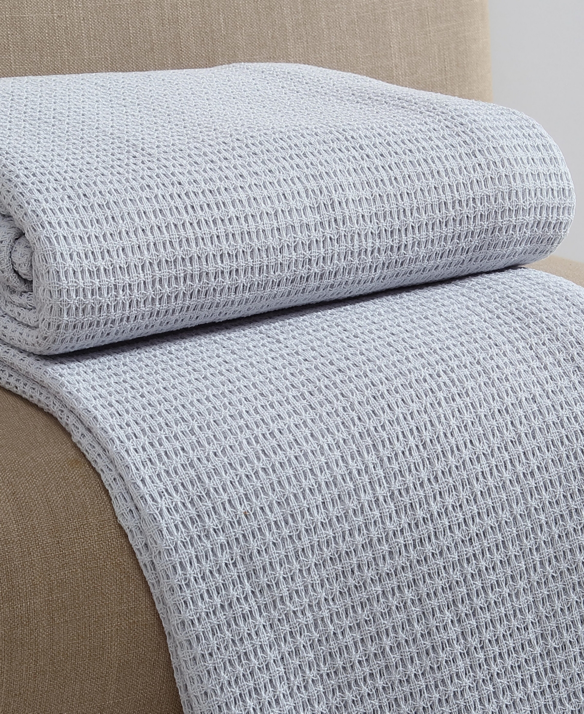 Calvin Klein Honeycomb Cotton Woven Blanket