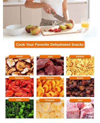 5-Tray Adjustable Height Food Dehydrator