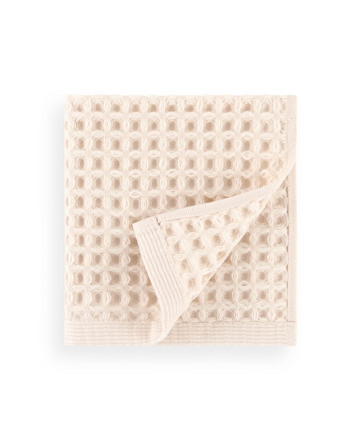 Dkny Pure Set Of 4 Pure Yarn Dyed Cotton Waffle Washcloths
