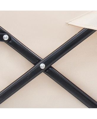 Collapsible Utility Wagon Cart - 225lb Capacity - Cream