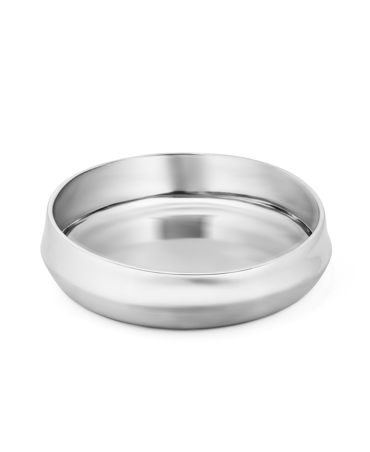 Nambe Symphony Low Bowl In Metallic