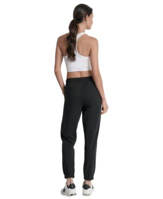 Women's Cotton-Blend Tie-Waist Joggers