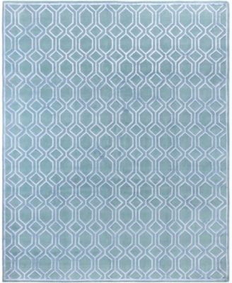 ADORN HAND WOVEN RUGS - Indo Modern M7612 8'2"x10'3" Area Rug