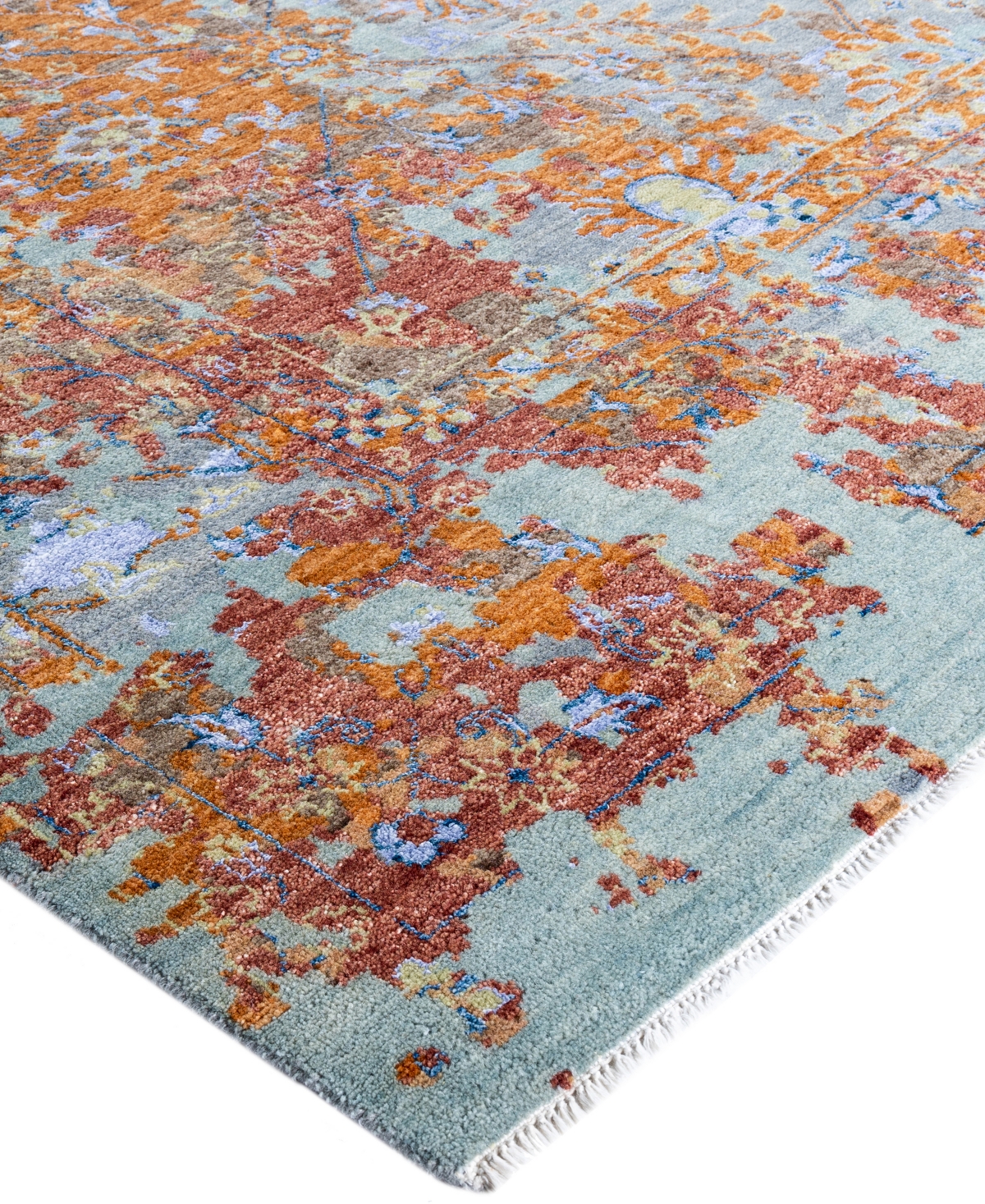 Adorn Hand Woven Rugs Indian Oak M7302 8'1"x10'4" Area Rug