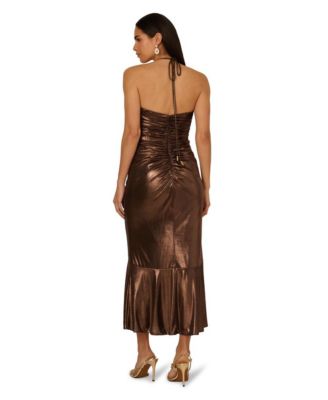 Women's Halter Midi Dress
