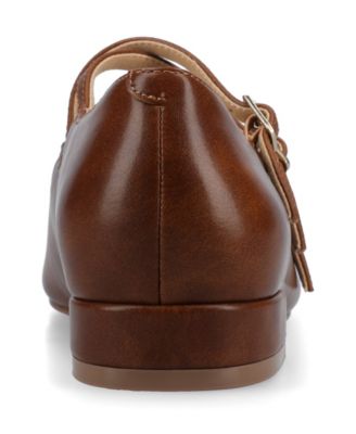 Women's Gretel Strappy Mary Jane Pointed Toe Flats