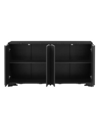 Linear Accent Sideboard - Pine Veneer