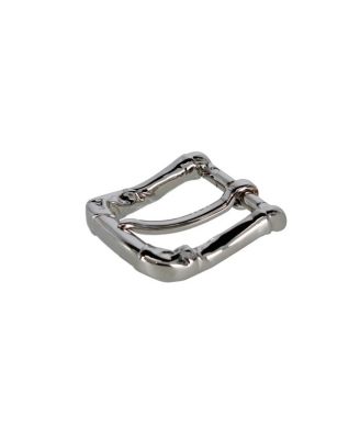 Men's 35mm Italian Rippled Textured Solid Brass Harness Belt Buckle