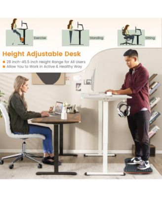 Electric Standing Desk Adjustable Stand up Computer Desk Anti-collision