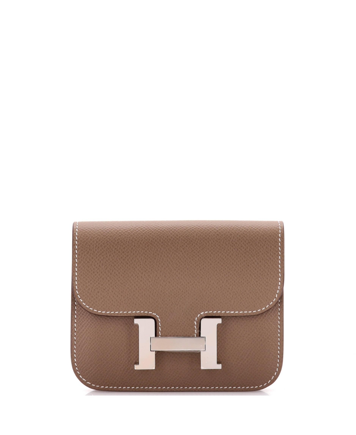 Constance Slim Wallet Epsom - Brown