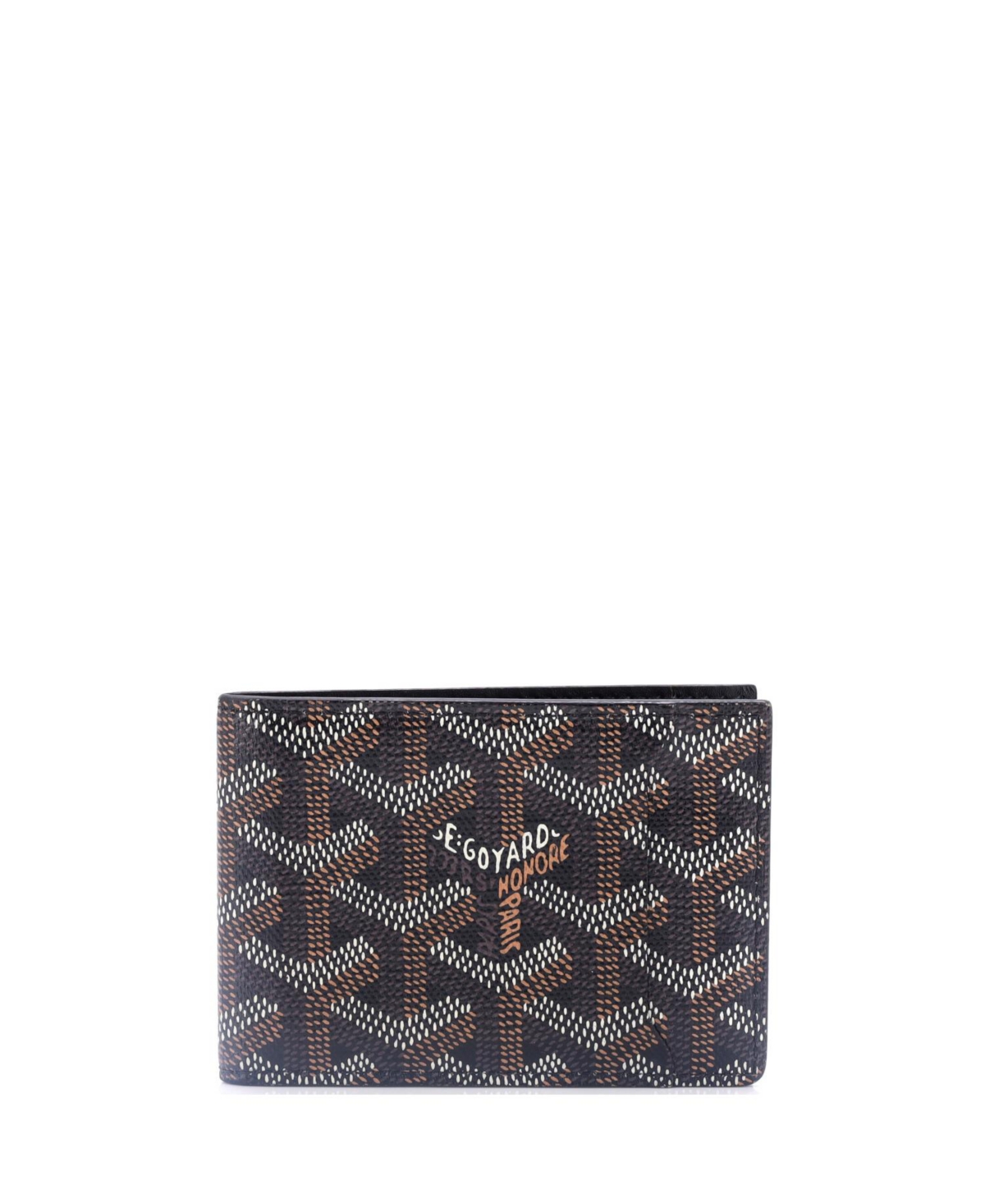 Victoire Wallet Coated Canvas - Black