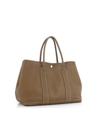 Pre-Owned Hermes 36 Garden Party Tote Leather