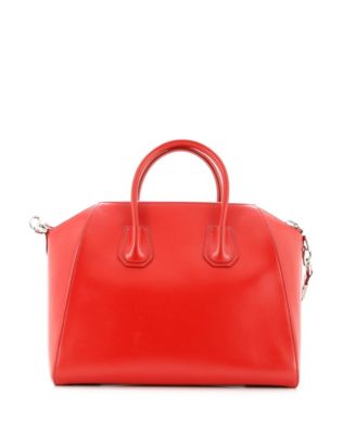 Medium Antigona Bag Glazed Leather