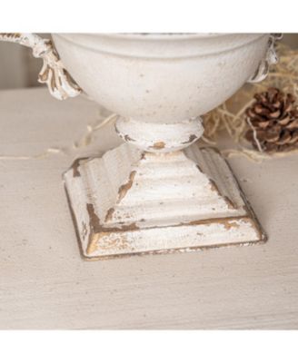 Vintage Double-Handled Flower Pot