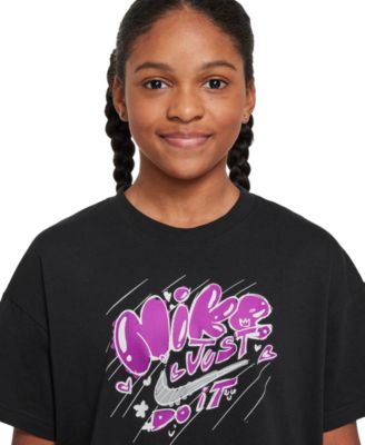 Big Girls Sportswear Just Do It Graphic Cotton T-Shirt