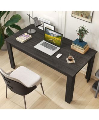 63 Inch Rectangular Modern Dining Kitchen Table