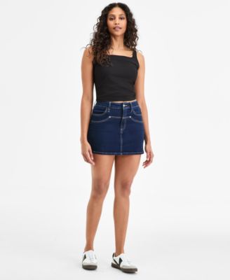 Women's Square-Neck Back-Zip Tank, Exclusively at Macy's