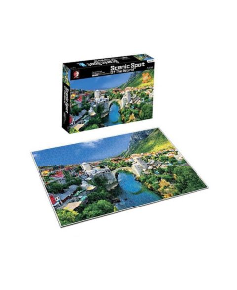 Детский пазл Shantou South Toys Factory Scenic Spot of the World Stari Most Bridge 500 Piece Puzzle, от 8 лет