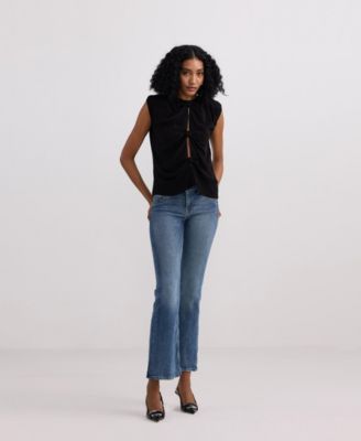 Women's The Knot-so-Basic Top in Black