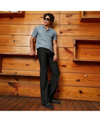 Men's Icy Blue Wicker-Tactitle Polo T-Shirt