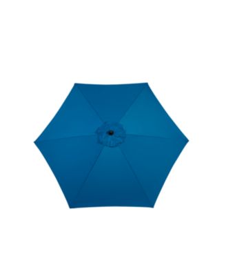 9FT Outdoor Patio Umbrella - Tilt & Crank, Dark Blue