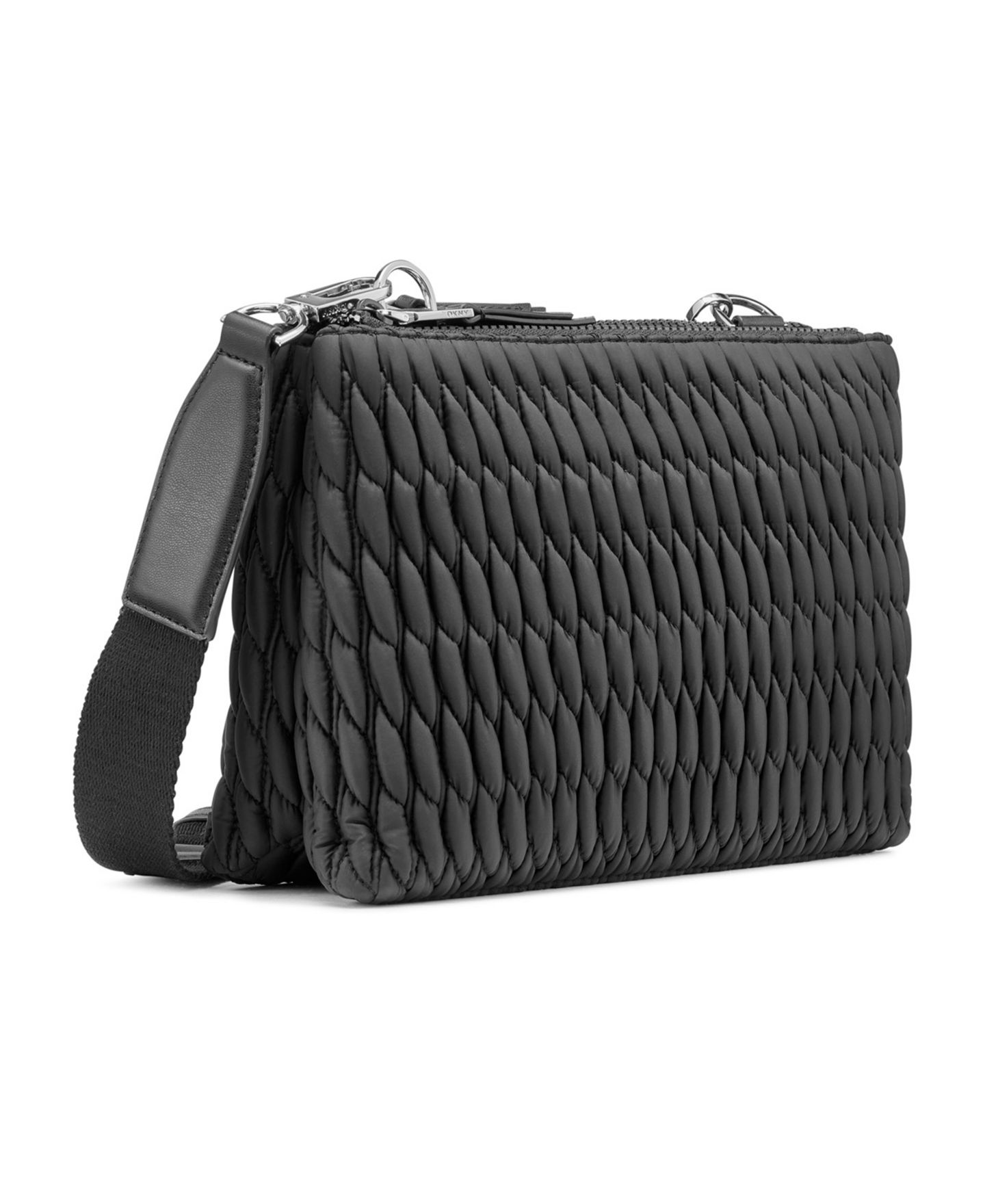 Женская сумка DKNY Mack Crossbody, цвет: Чёрный — фото 3