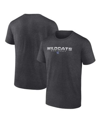Fanatics - Men's Heather Charcoal Kentucky Wildcats Iconic Battle Scars T-Shirt