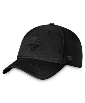 Fanatics - Men's Black Seattle Sounders FC True Classic Flex Hat