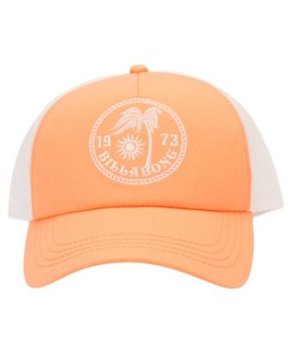 Women's Orange Aloha Forever Trucker Adjustable Hat