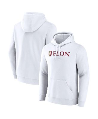 Fanatics - Men's White Elon Phoenix Primary Logo Pullover Hoodie