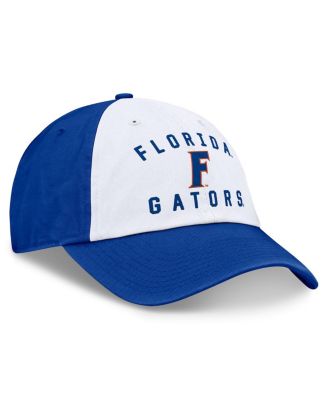Men's White/Royal Florida Gators Heritage Weston Adjustable Hat