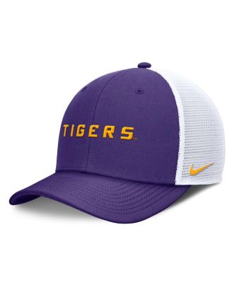 Nike - Men's Purple LSU Tigers Rise Performance Adjustable Trucker Hat