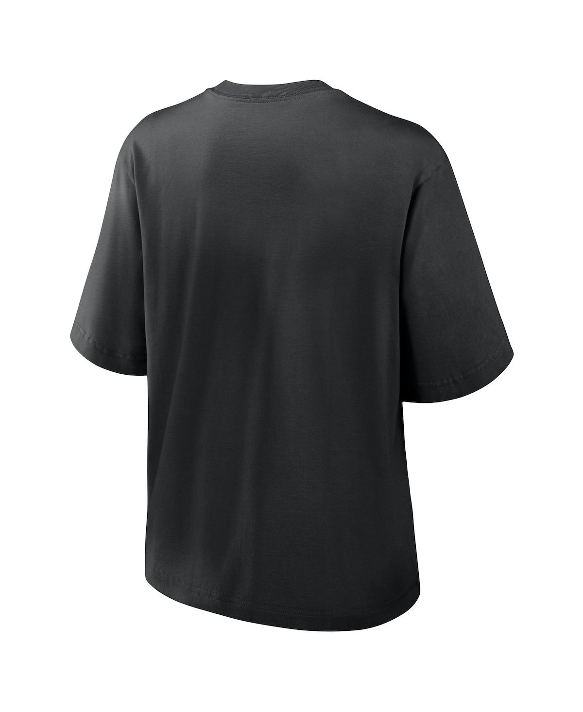 Nike Black Chicago White Sox Side Cinch Fashion Tri-blend Performance T-shirt In Black