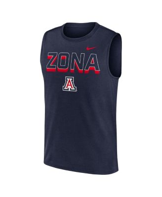 Men's Navy Arizona Wildcats Primetime Tricode Legend Performance Tank Top