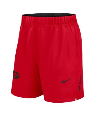 Men's Red Georgia Bulldogs Primetime Woven Victory Performance Shorts