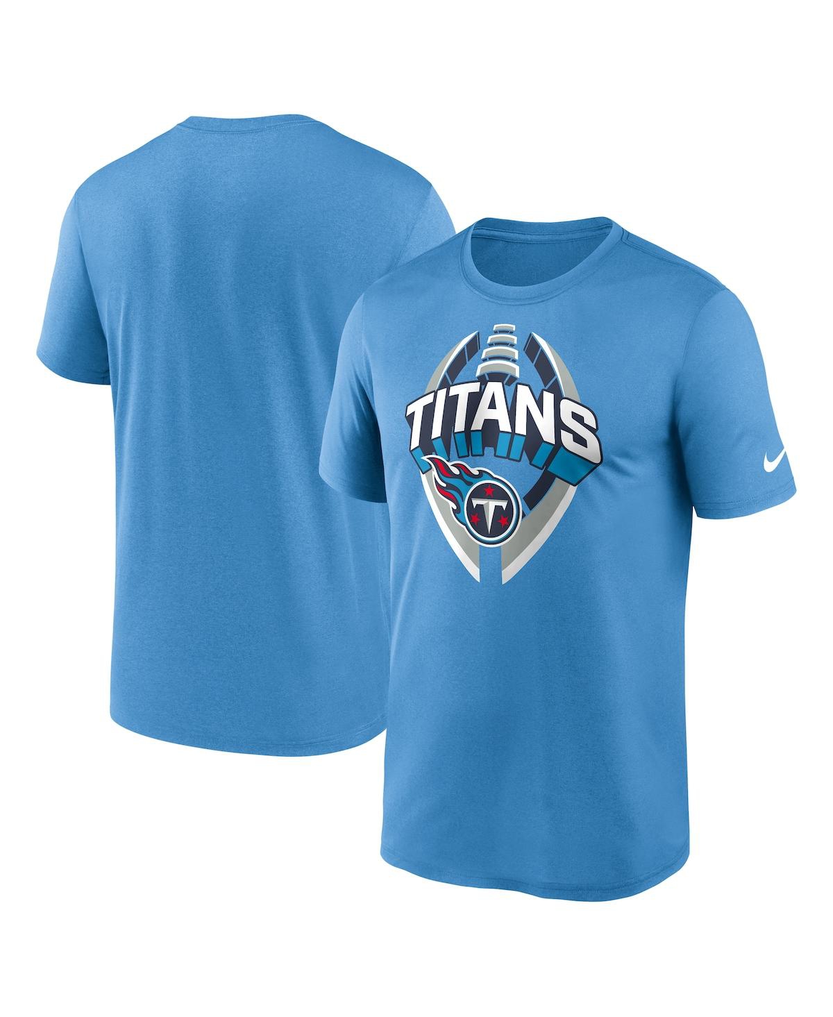 Nike Men's Light Blue Tennessee Titans Legend Icon Performance T-Shirt - Light Blue
