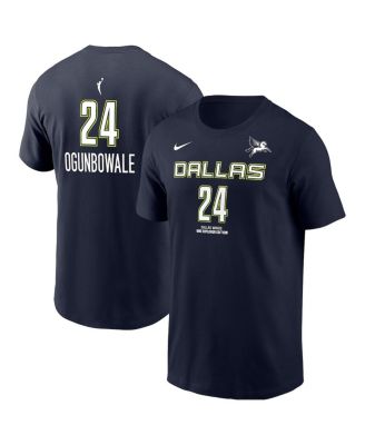 Nike - Men's Arike Ogunbowale Navy Dallas Wings Explorer Edition Name Number T-Shirt
