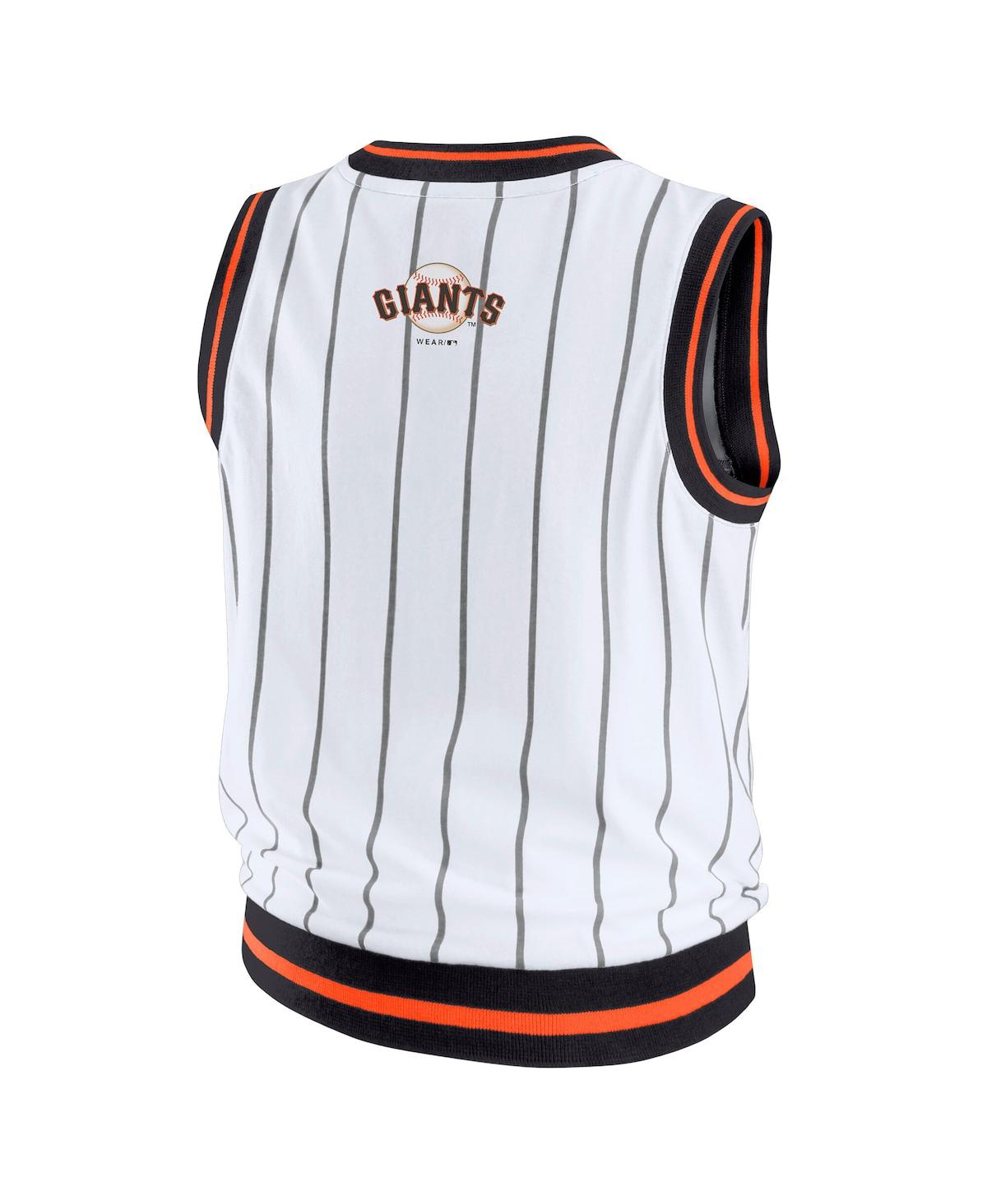 Lids Wear By Erin Andrews Women's White San Francisco Giants Sporty Tank Top In White