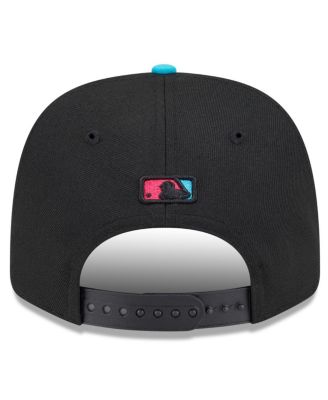 Men's Black/Pink Miami Marlins 2025 City Connect 9SEVENTY Adjustable Hat