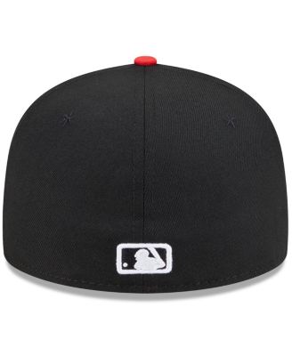Men's Black/Red Chicago White Sox 2025 City Connect Alternate 59FIFTY Fitted Hat