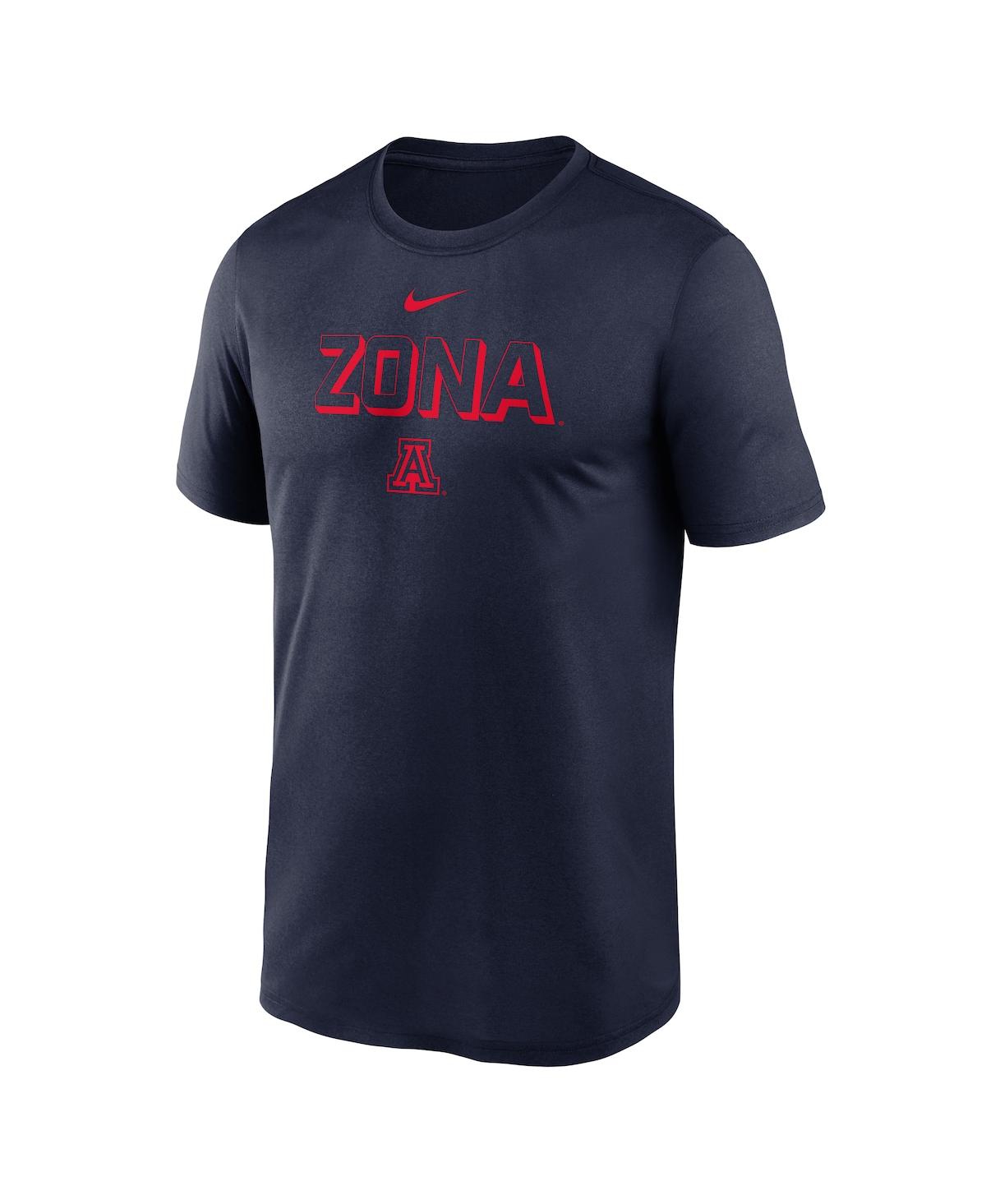 Nike Arizona Sideline Legend  Men's Dri-fit College T-shirt In Blue