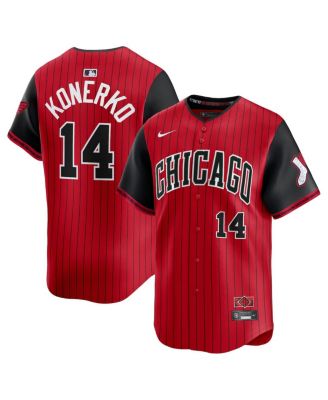 Nike - Men's Paul Konerko Red/Black Chicago White Sox 2025 City Connect Limited Retired Player Jersey