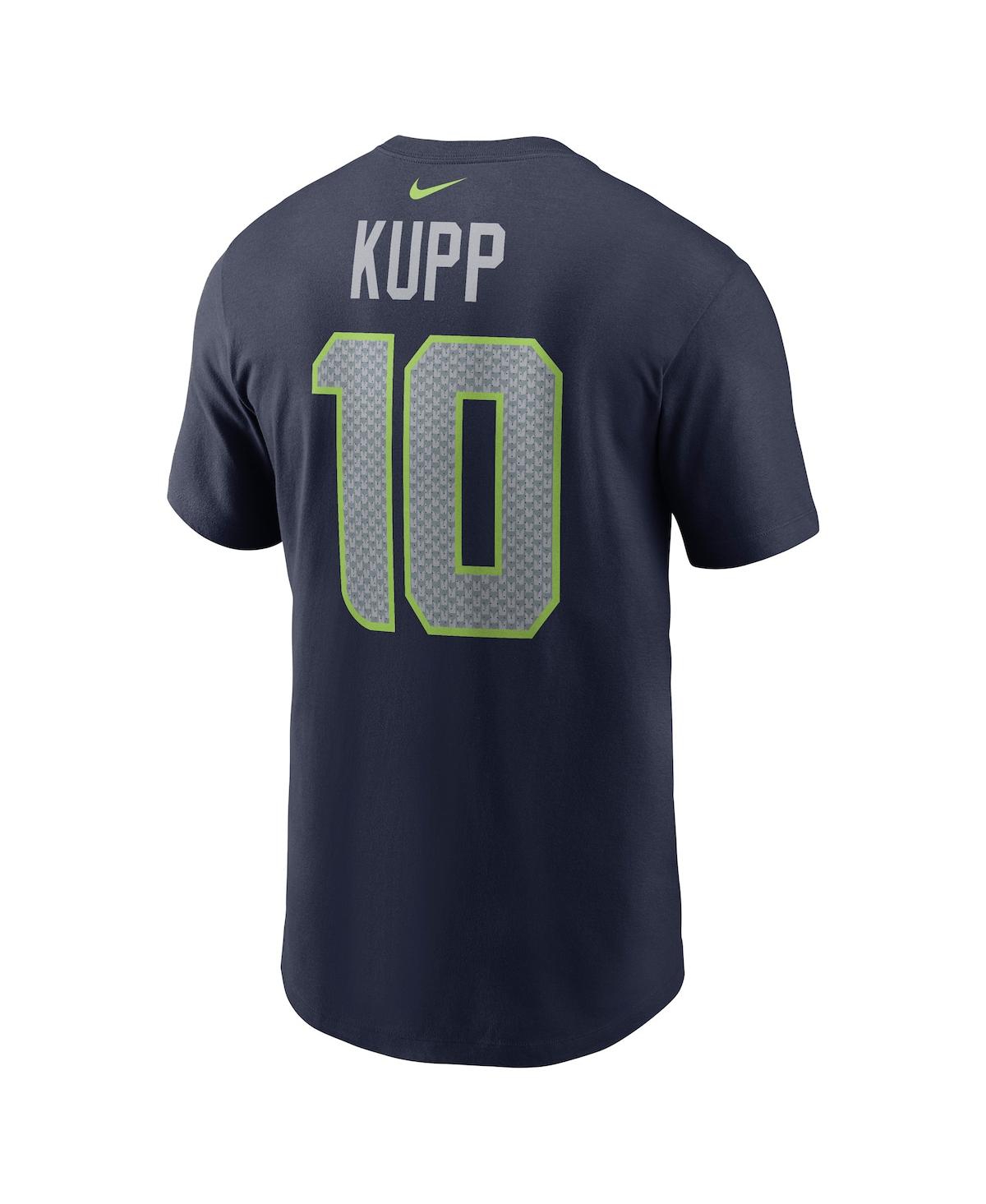 Nike Men's Cooper Kupp College Navy Seattle Seahawks Player Name Number T-shirt In Blue