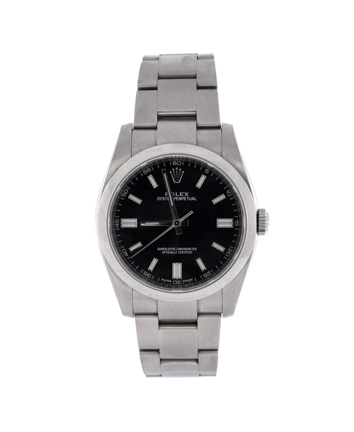 Oyster Perpetual Automatic Watch in Stainless Steel 36mm - Dial color: black